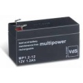 Multipower Blei Akku 6V / 1,2Ah