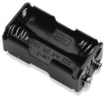 Batteriehalterung 4er Mignon 2x2 Würfel mit BEC-Buchse