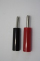 Bananenstecker KS Standard, -2,5qmm, 5 p. VE, Rot