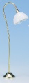 Kahlert Stehlampe Porzellanschirm weiß H150mm (12252) NML