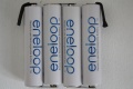 Pana. Eneloop Micro 800mAh NiMH F4x1 mit Lötfahne