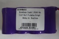 Bombax SubC 2500 Ni-Cd F4x1 Futaba Empf.-Akku m. Buchse