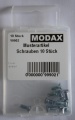 Zylinderschrauben M2,5x6mm verzinkt DIN84