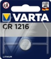 Varta Lithium CR 1216 / 6216 1er Blister