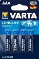 Varta Longlife Power Alkaline Mikro 4903 4er Blister