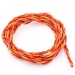 Premium Servo Litze 3x0,34qmm Braun-Rot-Orange 10m verdr.