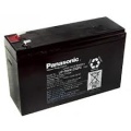 12V / 4,5 Ah Panasonic Blei Akku  ( 4,8+6,3 )