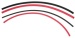 Schrumpfschlauch für Kabel 1,6-0,8mm 1m schwarz