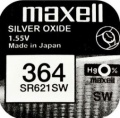 Maxell Uhrenbatterie 364 / SR621SW