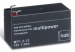 Multipower Blei Akku VDS (4,8mm) 12V / 1,2Ah