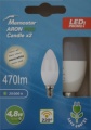 Memostar Aron LED Candle 5,5W, E14 WW 2er Blister