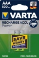 Varta Mikro Akku 56703 800mAh Ready2use NiMH 2er Blister