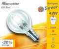 Memostar Halogen ES Ball, 42 W, E14, WW