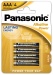 Panasonic Alkaline Power Mikro LR03X 4er Blister