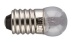 Kahlert Schraubbirne  3,7V, 160mA, E10, Kopf &oslash; 11mm, klar