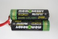 Memorex Mignon 2100mAh F2x2 Graupner Empf.-Akku m. Buchse