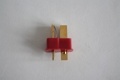 T-Goldkontaktstecker/T-Goldkontaktbuchse 1 Paar