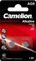 Camelion Alkaline Knopfzelle A G6/ LR66 2er Blister